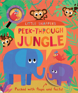 Книги про животных: Peek-through Jungle