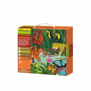 Игры и игрушки: 3D-пазл «Тропічний ліс» 00-04678, 4M