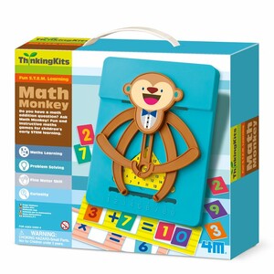 Математика и геометрия: STEM-набір «Мавпочка-математик» 00-04674, 4M