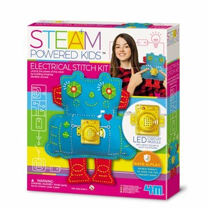 Изготовление игрушек: STEAM-набір «Зший робота» 00-04911, 4M