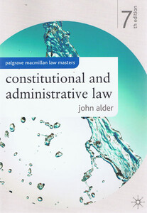 Книги для дорослих: Constitutional and Administrative Law