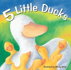 Книги для детей: 5 Little Ducks