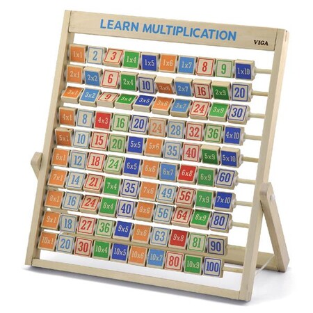 Проста арифметика: Дерев'яна гра Viga Toys Вивчаємо множення