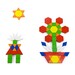 Деревянный игровой набор Viga Toys Цветная мозаика, 250 эл. дополнительное фото 2.