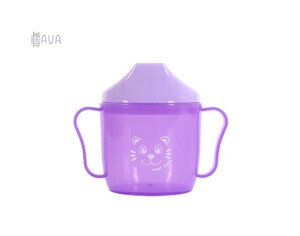 Поильники, бутылочки, чашки: Поильник со спаутом, Baby team (фиолетовый)
