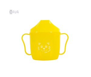 Поїльники, пляшечки, чашки: Поїльник із спаутом, Baby team (жовтий)