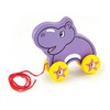 Дерев'яна каталка Viga Toys Бегемотик