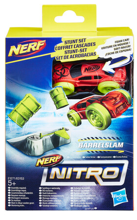 Іграшкова зброя: Машинка з перешкодою Barrel slam Nerf