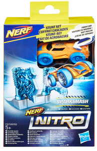 Игрушечное оружие: Машинка с препятствием Nerf Nitro SparkSmash