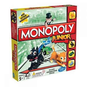 Настольные игры: Моя первая монополия - экономическая настольная игра
