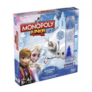 Игры и игрушки: Монополия Junior Холодное сердце. Monopoly, Hasbro