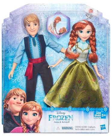 Куклы и аксессуары: Анна и Кристоф, набор кукол, Холодное сердце, Disney Frozen Hasbro