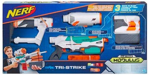 Іграшкова зброя: Бластер Tri-Strike N-Strike Modulus Nerf