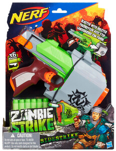 Игры и игрушки: Бластер Nerf Zombie Strike Sidestrike
