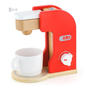Кухня и столовая: Игрушечная кофеварка из дерева, Viga Toys