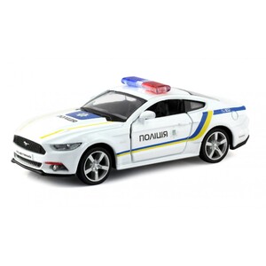 Рятувальна техніка: Машинка Ford Mustang 2015 Ukrainian Police Car, Uni-fortune