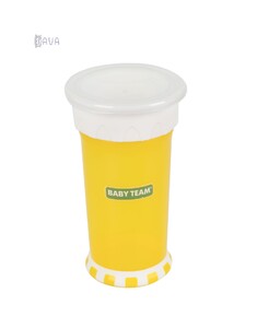 Поильники, бутылочки, чашки: Поильник-непроливайка 360°, Baby team (желтый)