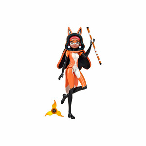 Персонажи: Модная кукла-герой «Рена Руж» мультсериала «Леди Баг и Супер-Кот», 12 см, Miraculous