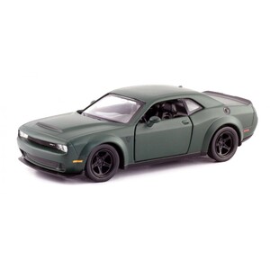 Ігри та іграшки: Машинка Dodge Challenger матова зелена, Uni-fortune