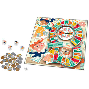 Ігри та іграшки: Настільна гра "Збери і витрать" Learning Resources