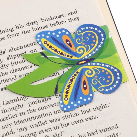 Блокноти та щоденники: Line Markers Butterflies Набор закладок/2 шт