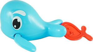 Заводна іграшка для купання Морський мандрівник Кит (укр. упаковка), BeBeLino