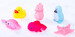 Набор игрушек для купания Жители моря (укр. упаковка), BeBeLino дополнительное фото 1.