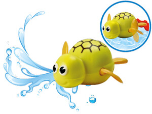Іграшки для ванни: Заводна іграшка для купання Морський мандрівник Черепашка (укр. Упаковка), BeBeLino