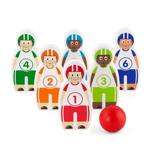 Спортивные игры: Игровой набор Viga Toys Боулинг