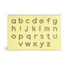 Деревянная доска Viga Toys Написание строчных английских букв