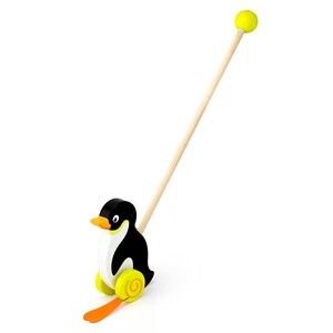 Каталки: Деревянная каталка Viga Toys Пингвинчик