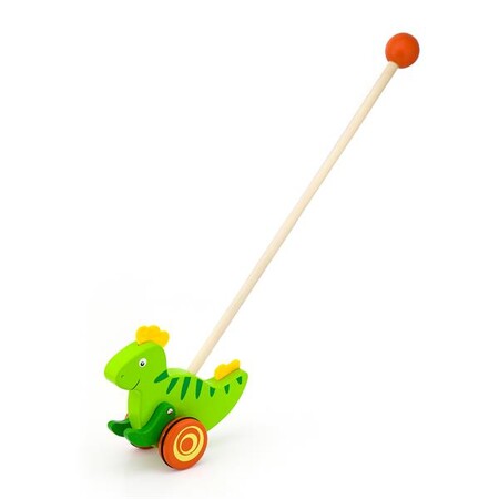 Каталки: Деревянная каталка Viga Toys Динозаврик