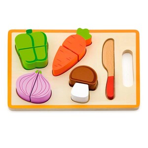 Игрушечная посуда и еда: Игрушечные продукты Viga Toys Деревянные овощи