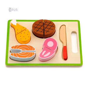Іграшковий посуд та їжа: Іграшкові продукти «Пікнік», Viga Toys