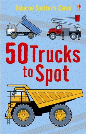 Для младшего школьного возраста: 50 trucks to spot