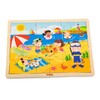 Деревянный пазл Viga Toys Времена года: лето, 24 эл.