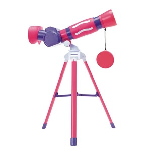 Астрономія та географія: Розвивальна іграшка GeoSafari "Мій перший телескоп" (рожевий) Educational Insights