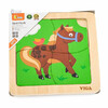 Деревянный мини-пазл «Лошадка», 4 эл., Viga Toys