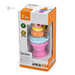 Іграшкові продукти «Дерев'яна пірамідка-морозиво», рожева, Viga Toys дополнительное фото 1.