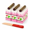 Іграшкові продукти Viga Toys Дерев'яний полуничний торт
