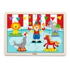 Дерев'яний пазл Viga Toys Цирк, 16 ел.