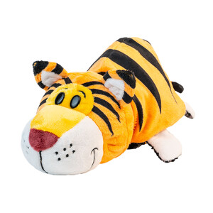 Мягкие игрушки: Мягкая игрушка с пайетками 2 в 1 — Слон-Тигр (30 см), ZooPrяtki