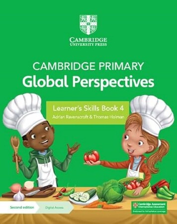 Изучение иностранных языков: Cambridge Primary Global Perspectives 2nd Edition Learner's Skills Book 4 with Digital Access (1 Yea
