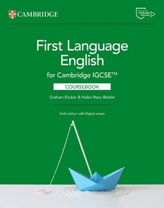 Учебные книги: Cambridge IGCSE First Language English 6th Edition Coursebook with Digital Access (2 Years)