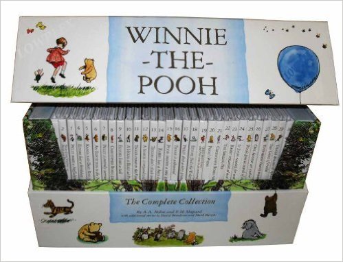Книги для детей: WINNIE THE POOH COMPLETE COLLECTION 30 BOOKS BOX SET