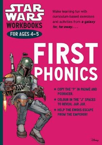 Книги для дітей: Star Wars Workbooks. First Phonics - Ages 4-5