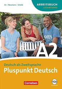 Книги для дорослих: Pluspunkt Deutsch A2 AB+CD