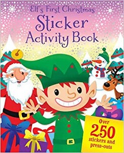 Книги с логическими заданиями: Elf's First Christmas Sticker Activity Book