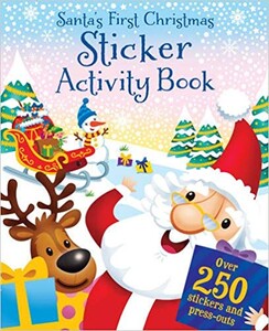 Альбоми з наклейками: Santa's Jolly Sticker Book