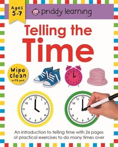 Книги с логическими заданиями: Wipe Clean Workbook Telling The Time